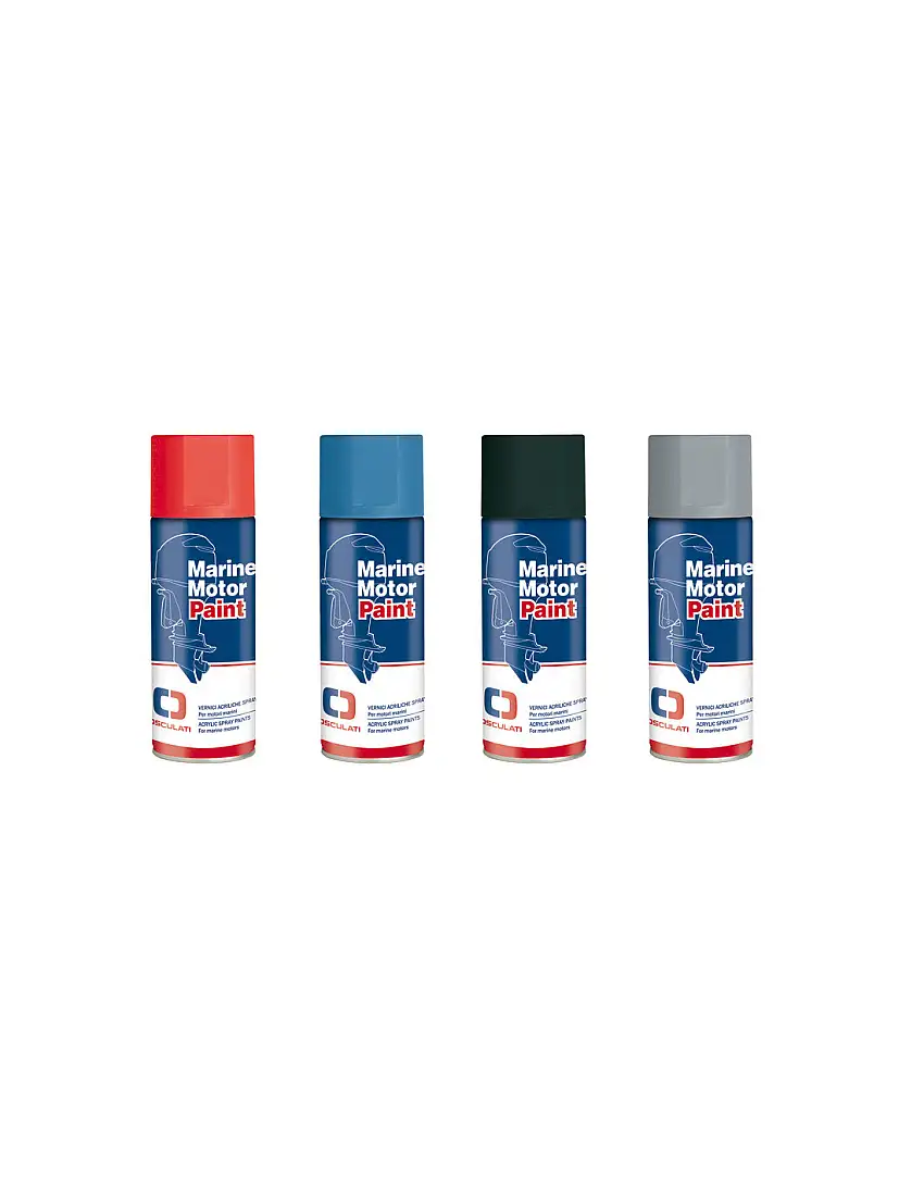 Vernici acriliche spray per motori vari