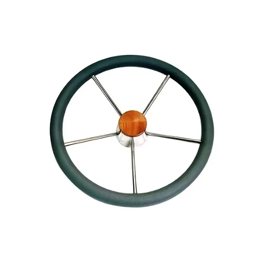 Volante con rivestimento grigio, diametro 300 mm