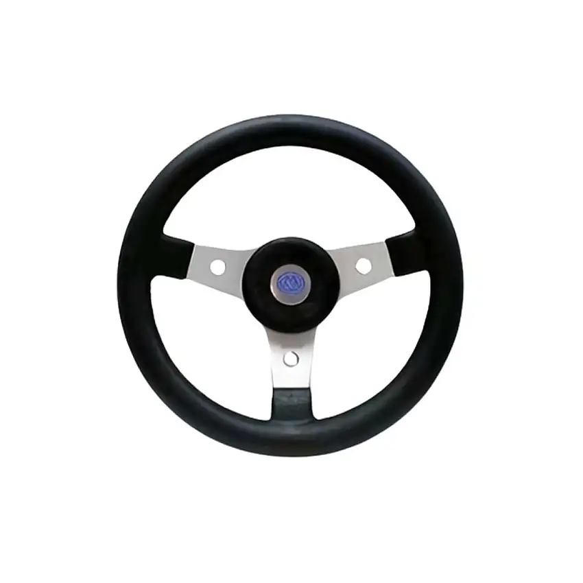 Volante da corsa nero da 320 mm