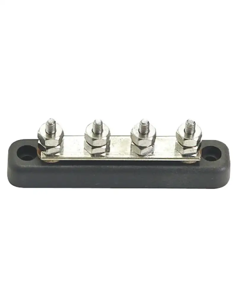 Bus Bar Barra Connessione 100A 4 Perni M5